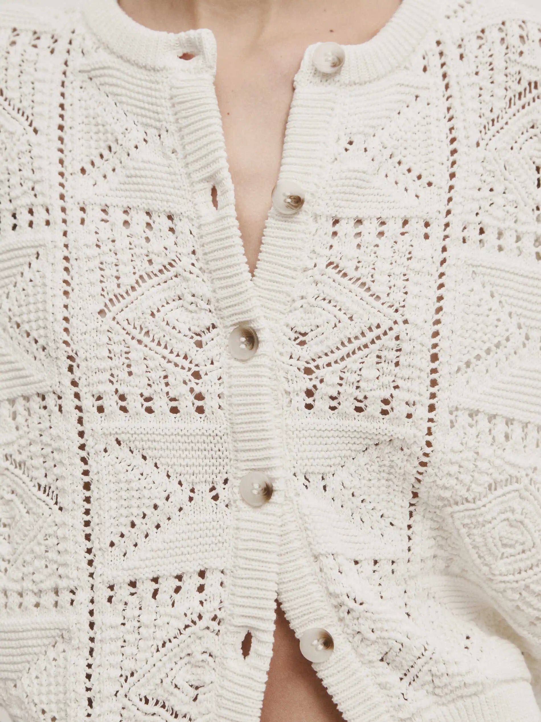 Élan Woven Cardigan