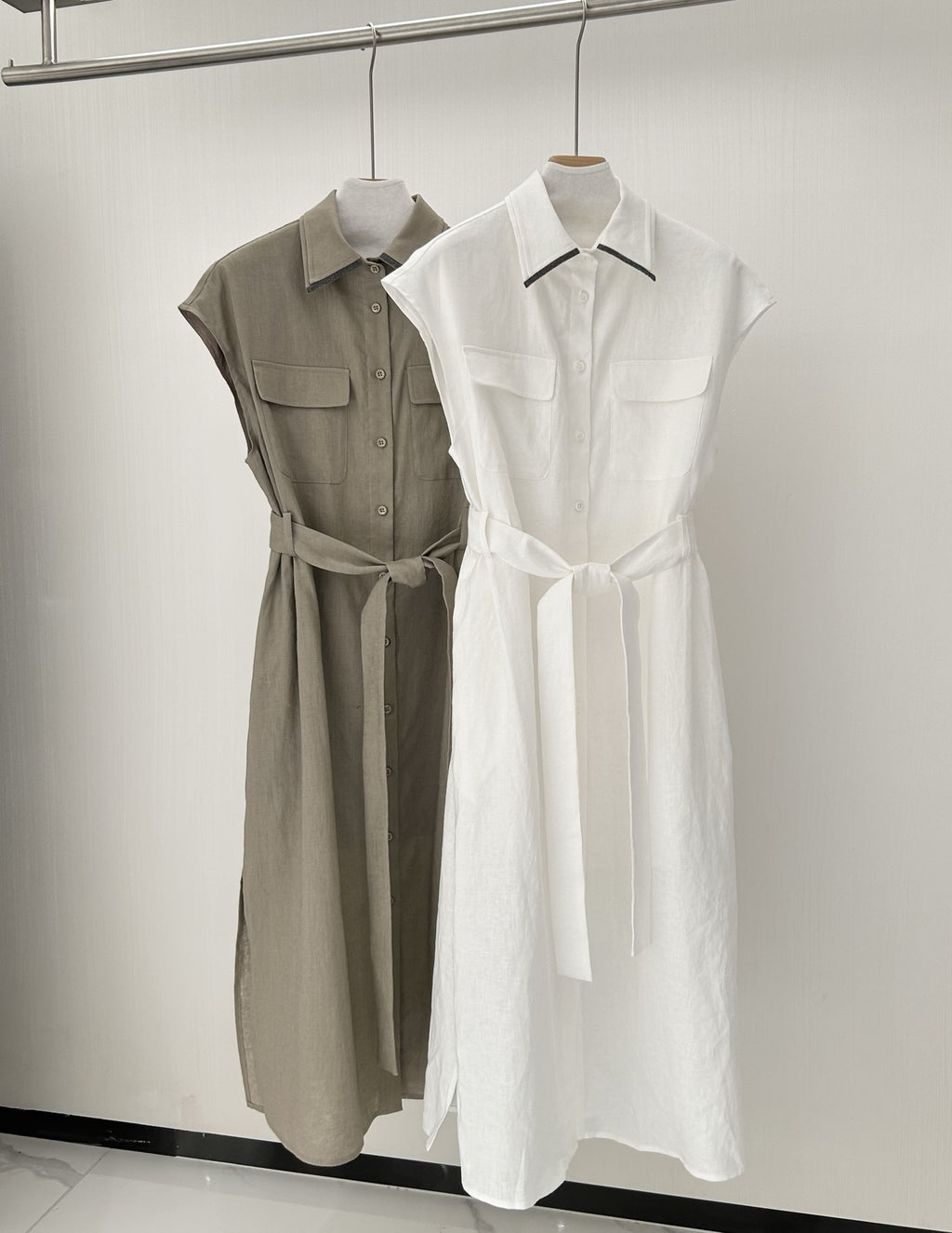Aeris Linen Dress