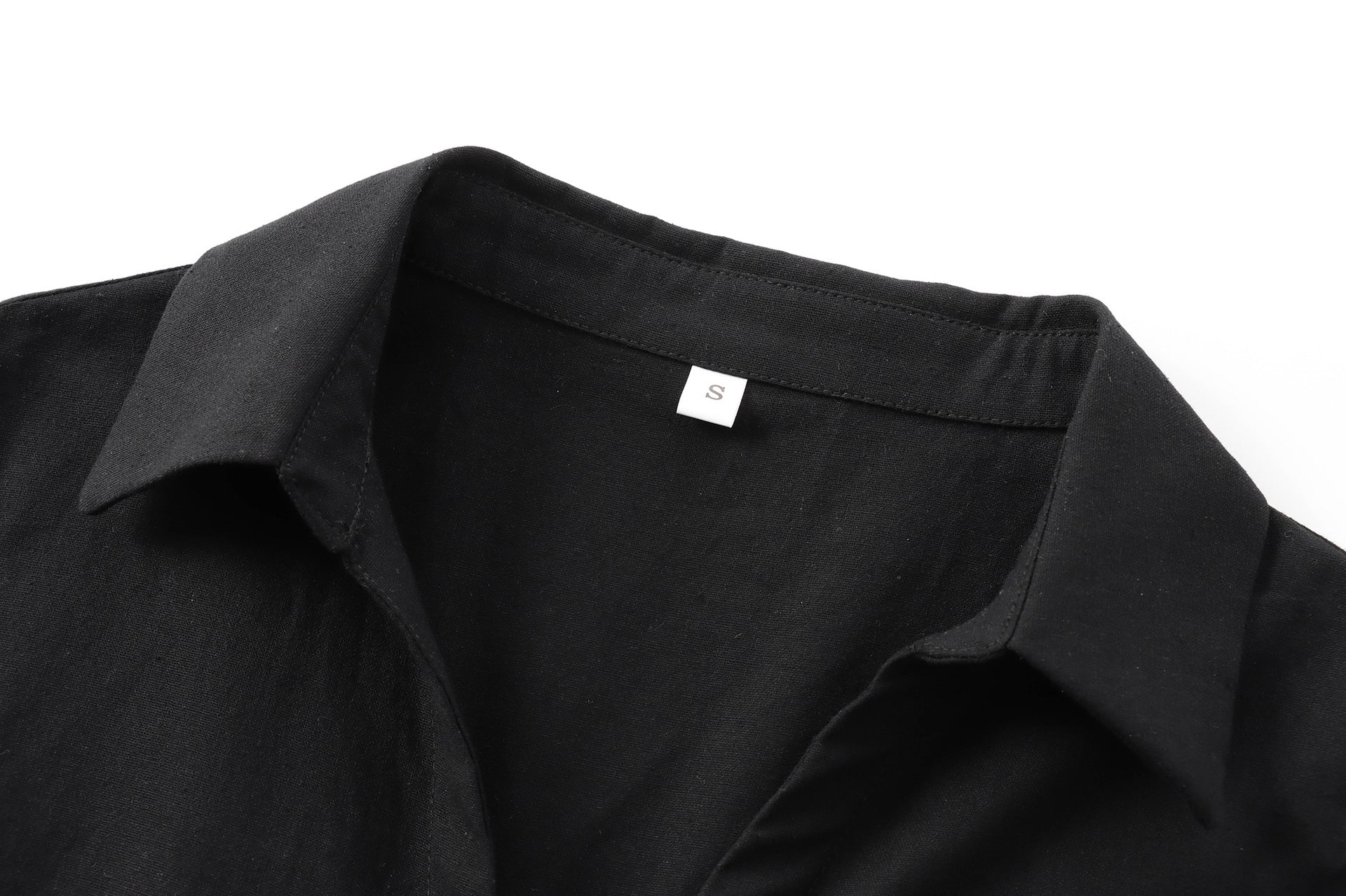 The Loop & Tie Maxi Shirt Dress