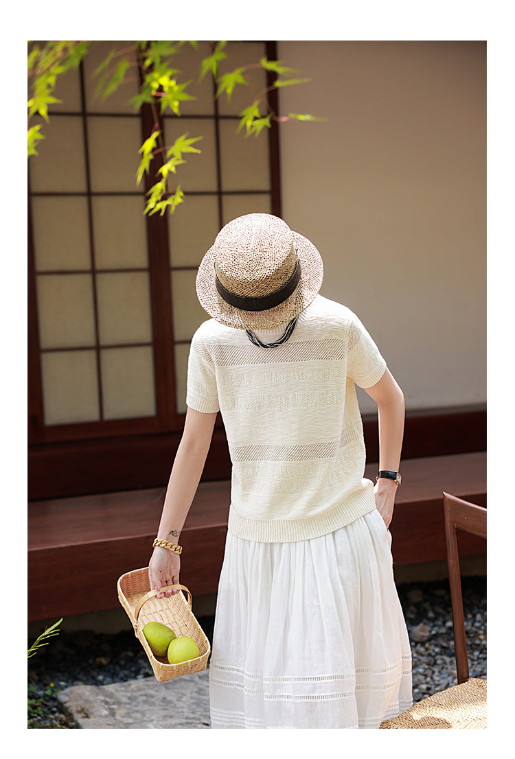 Loomlight Jacquard Top