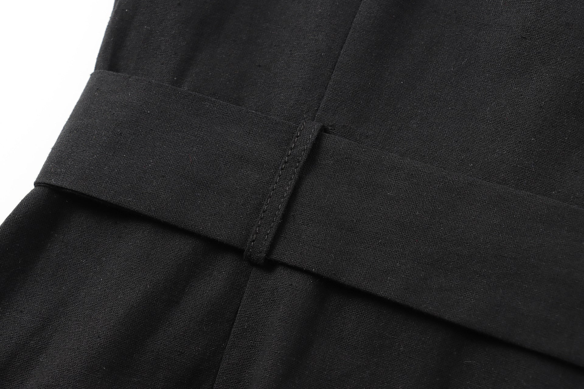 The Loop & Tie Maxi Shirt Dress