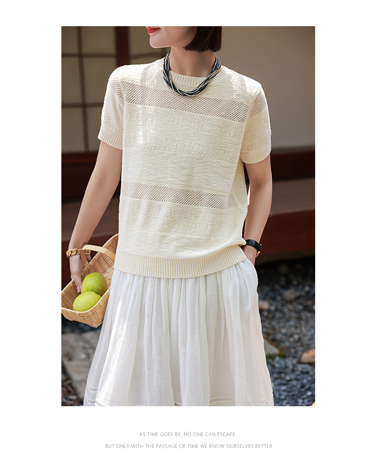 Loomlight Jacquard Top