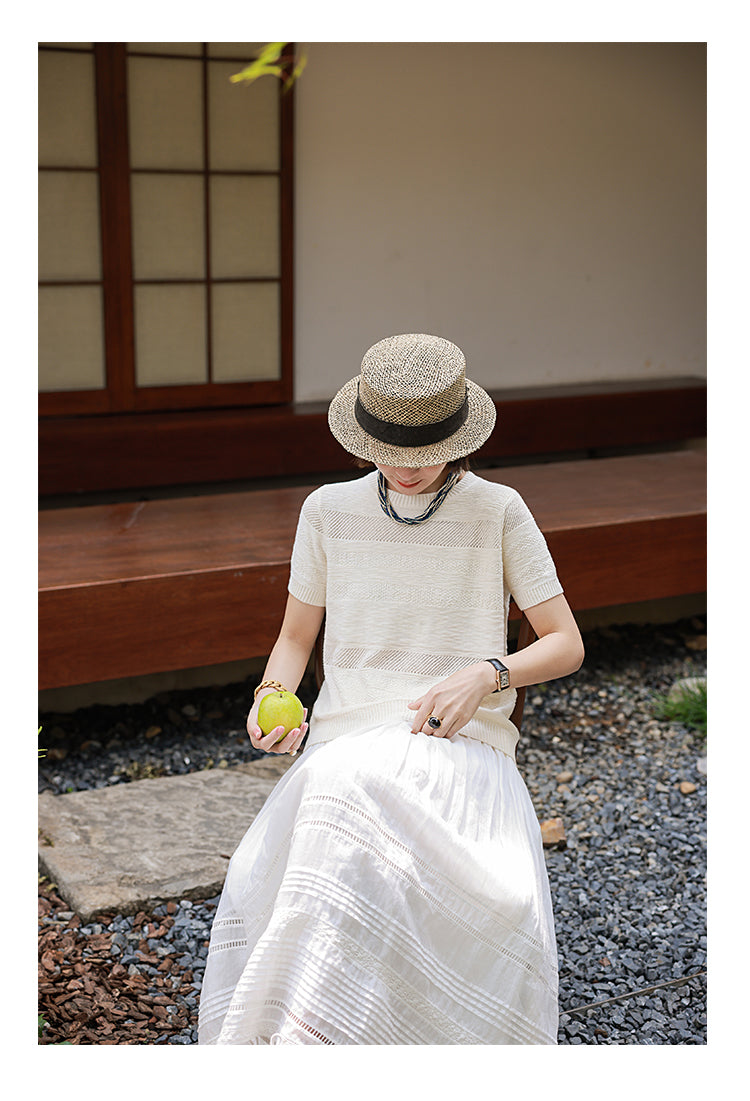 Loomlight Jacquard Top