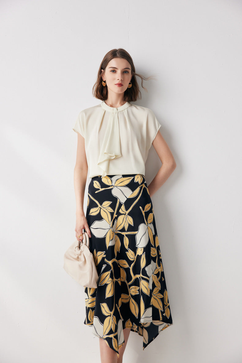 Amélie Pure Silk Tee