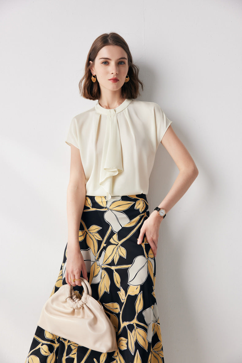 Amélie Pure Silk Tee