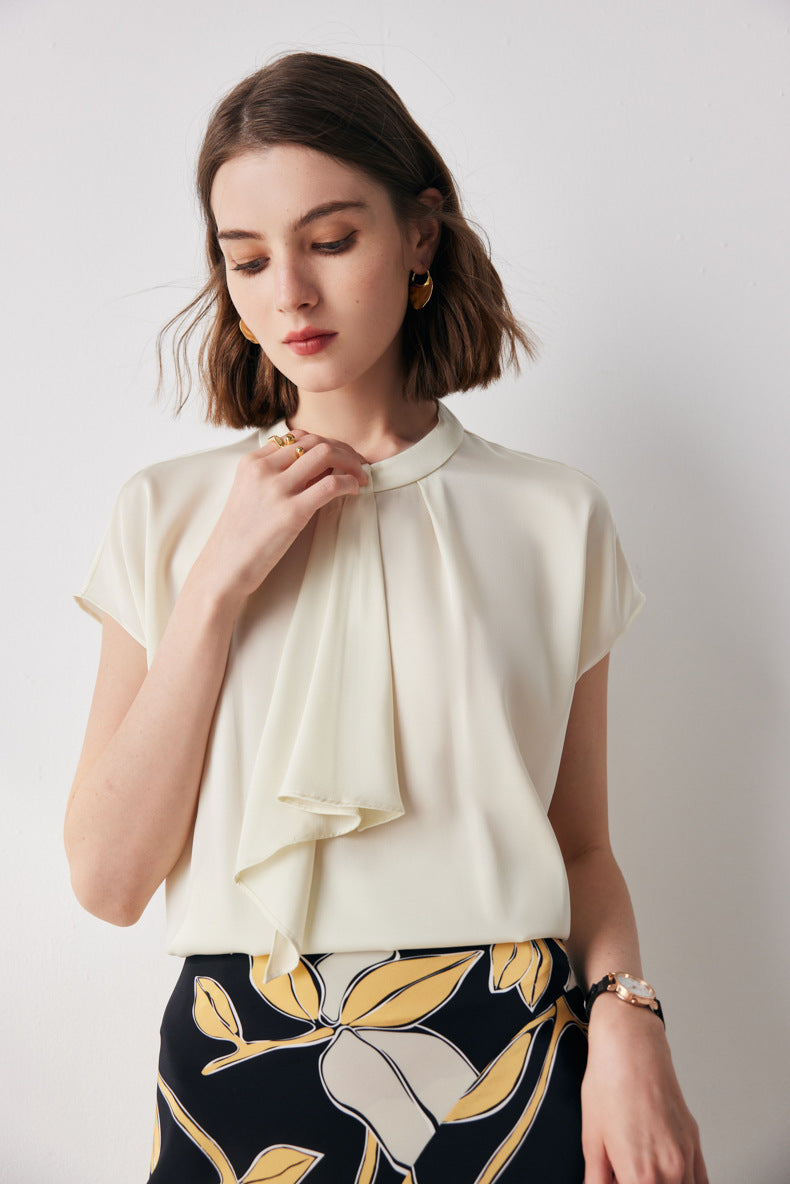 Amélie Pure Silk Tee