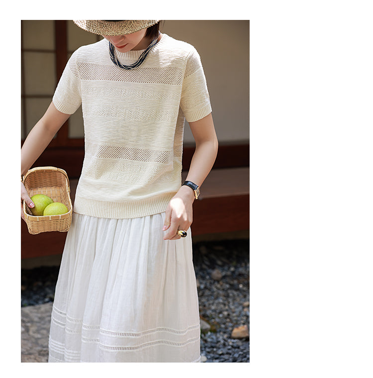 Loomlight Jacquard Top