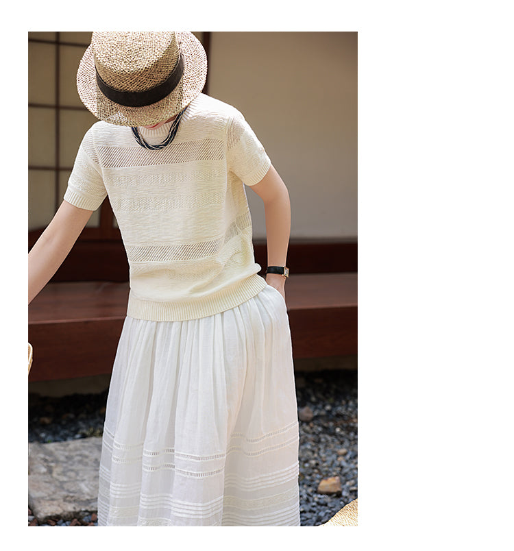 Loomlight Jacquard Top