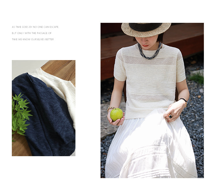 Loomlight Jacquard Top