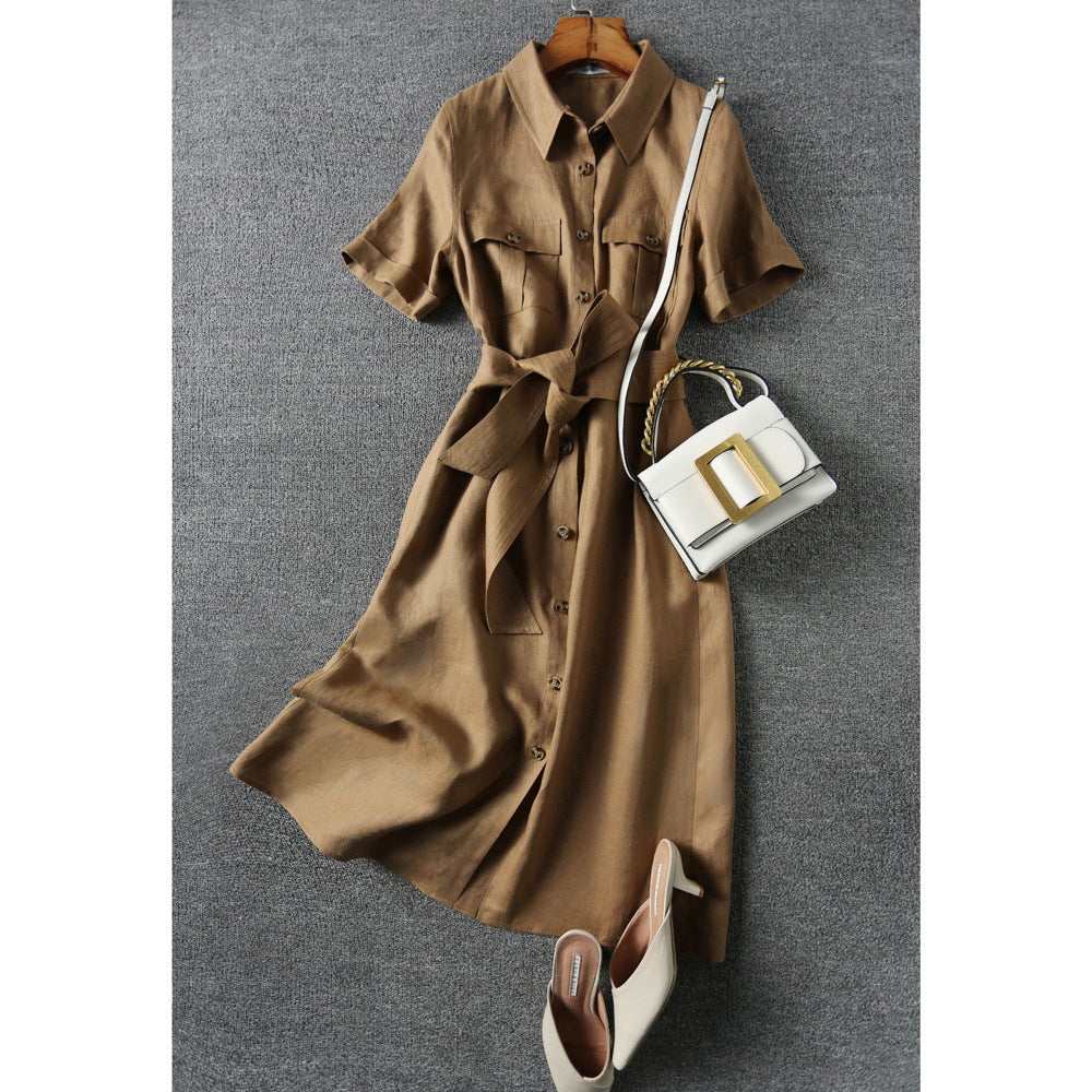 Cotton Breeze Shirt Dress