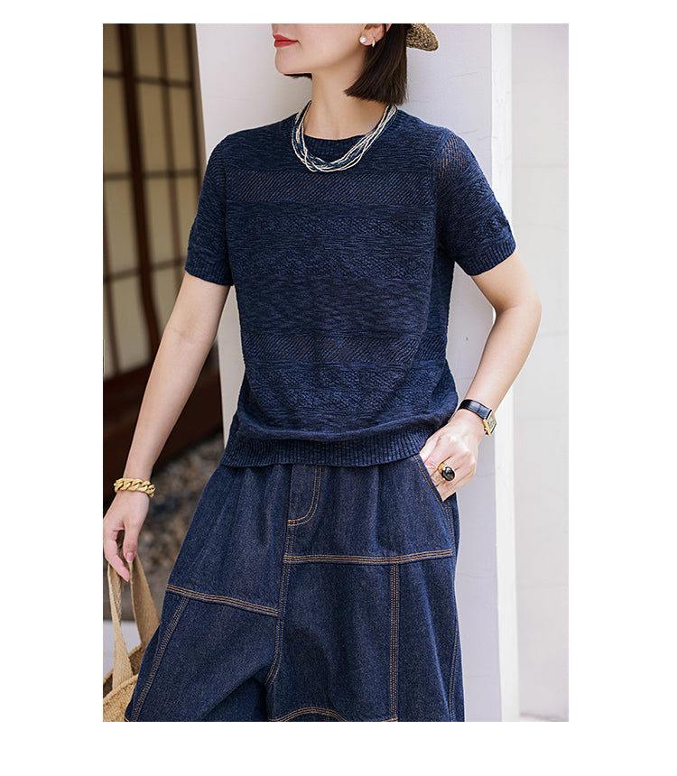 Loomlight Jacquard Top