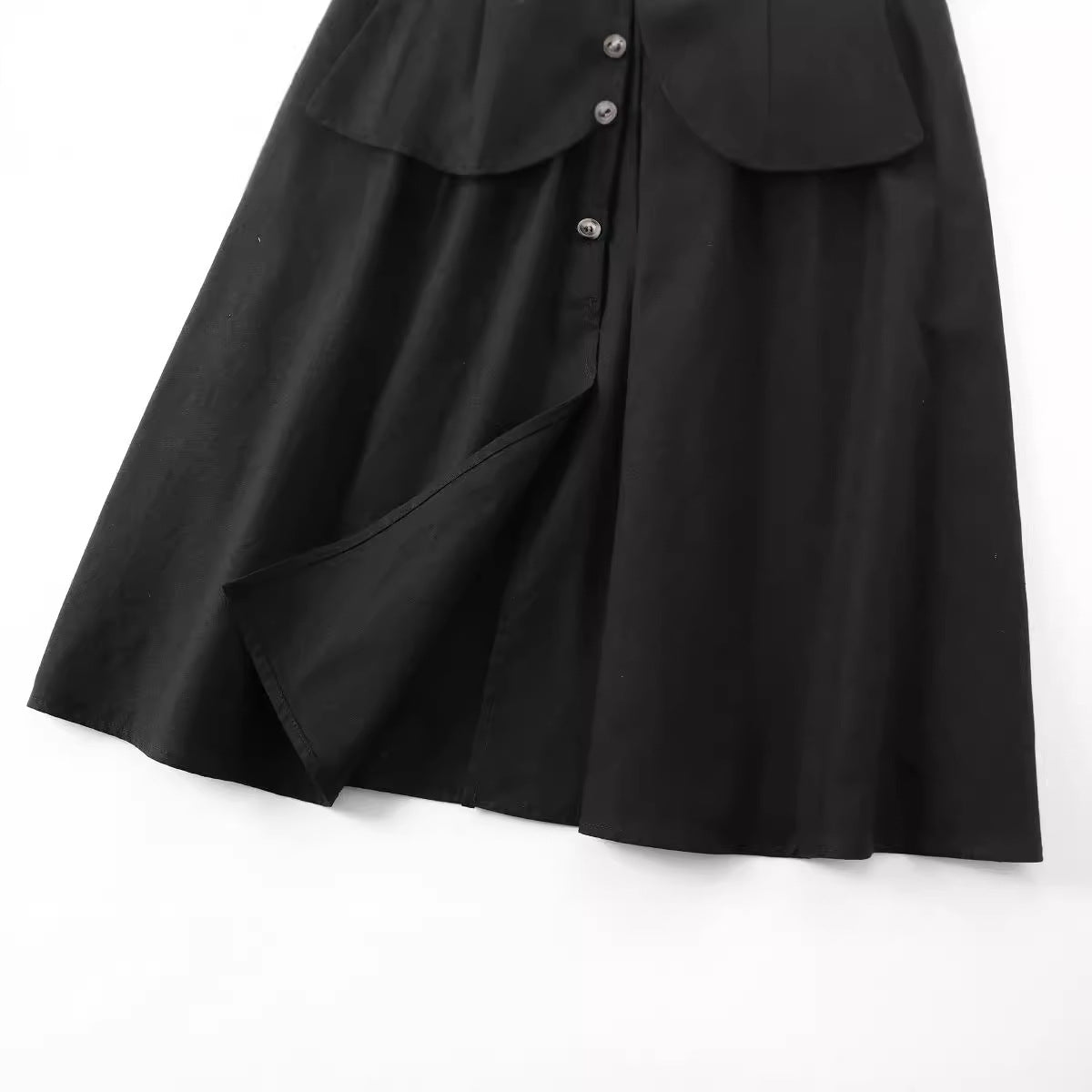 The Loop & Tie Maxi Shirt Dress