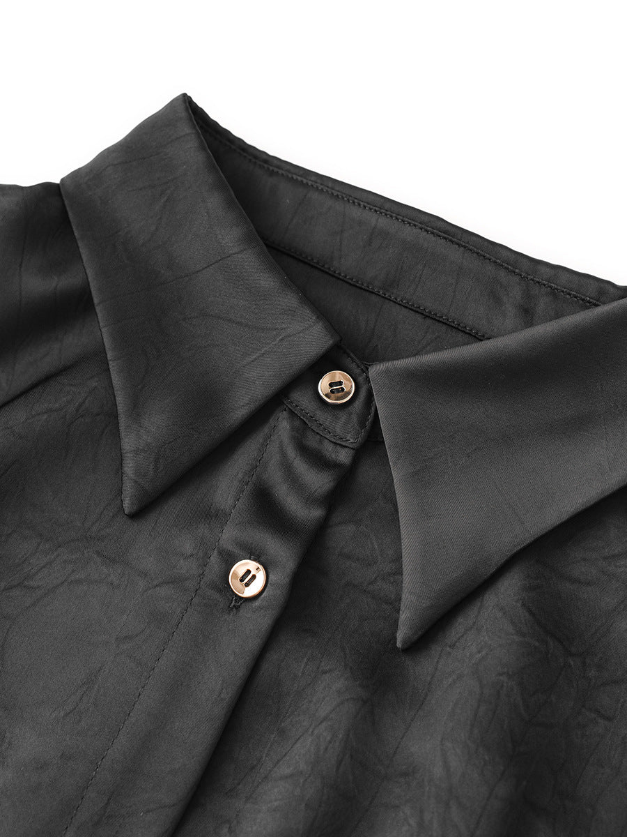 Isadora Satin Tie Dress
