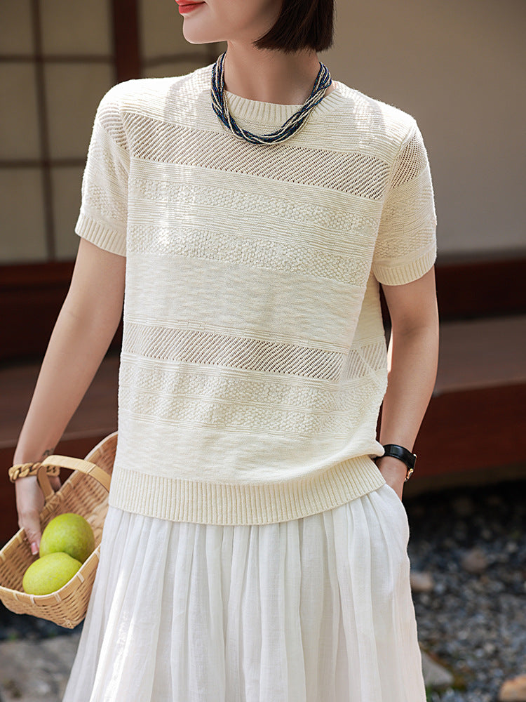 Loomlight Jacquard Top