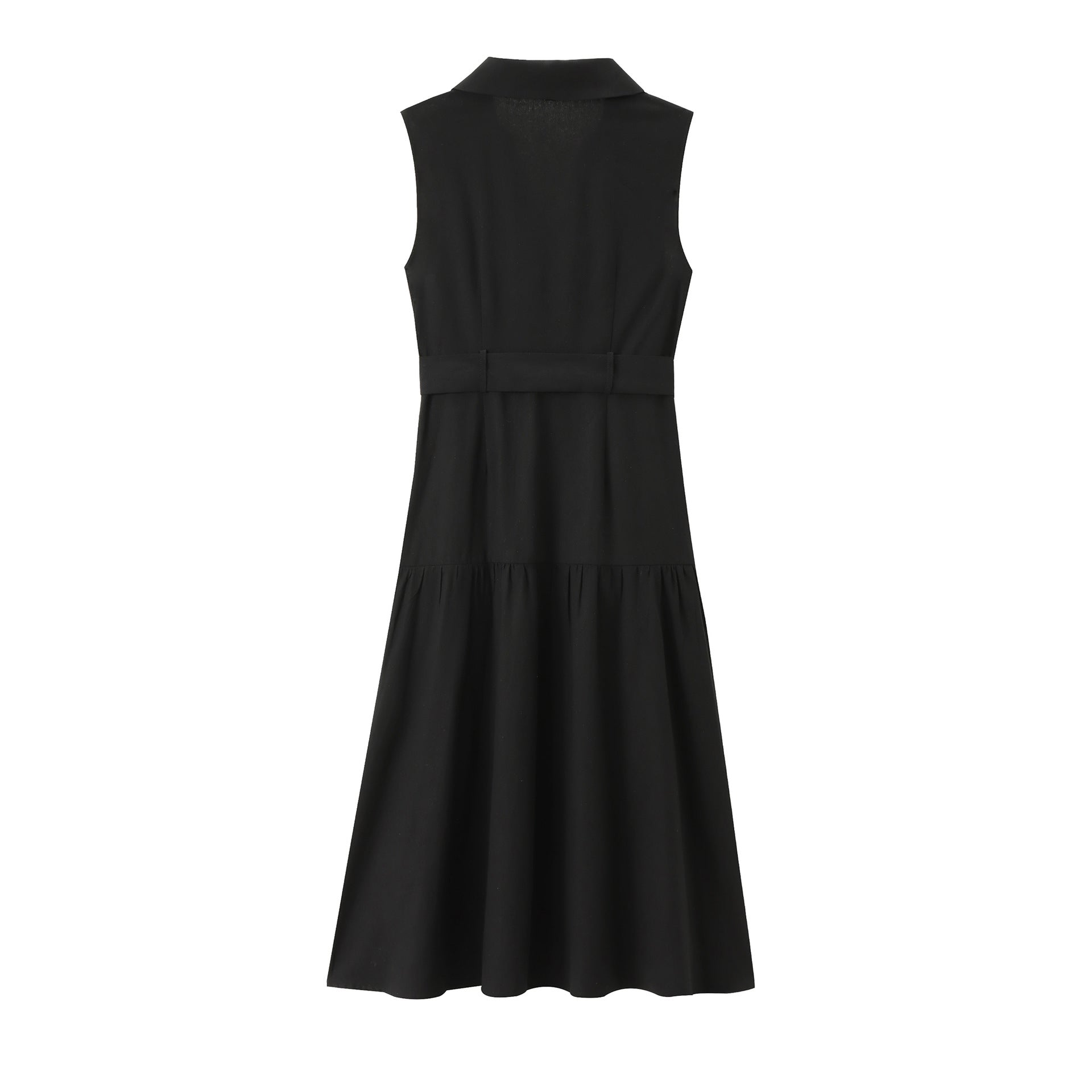 The Loop & Tie Maxi Shirt Dress