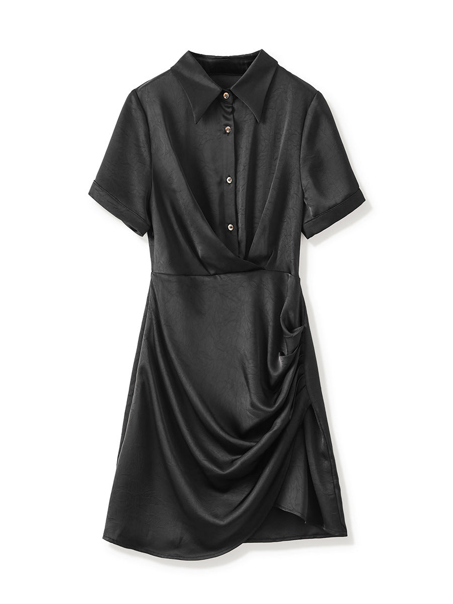 Isadora Satin Tie Dress