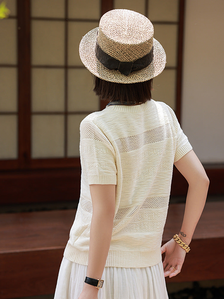 Loomlight Jacquard Top
