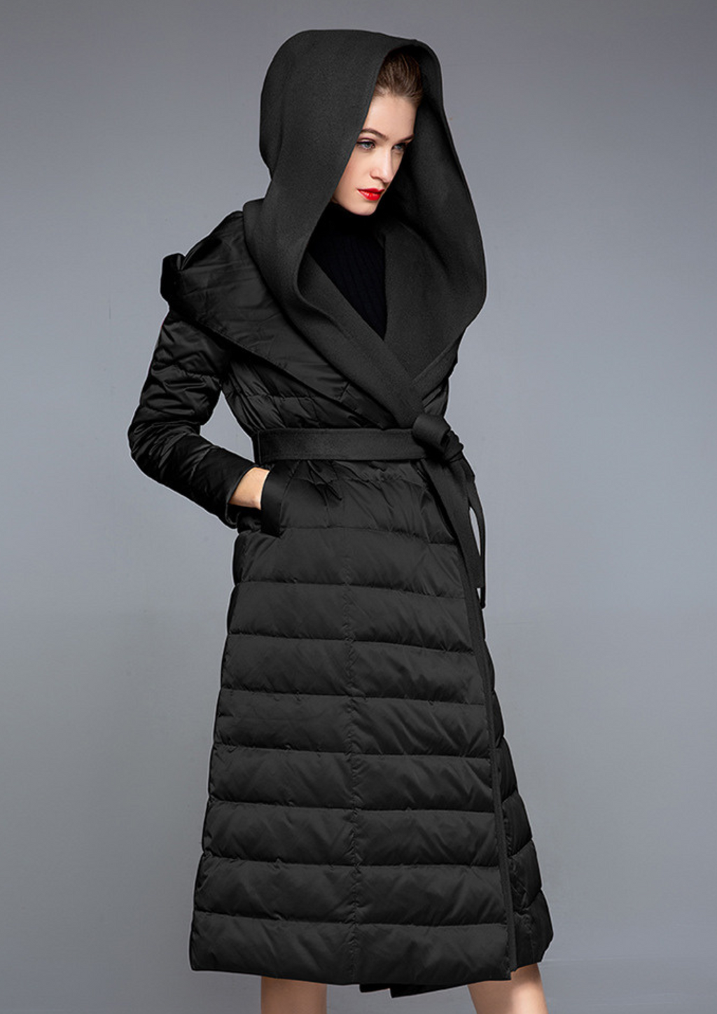 Noire Élégance Wrap