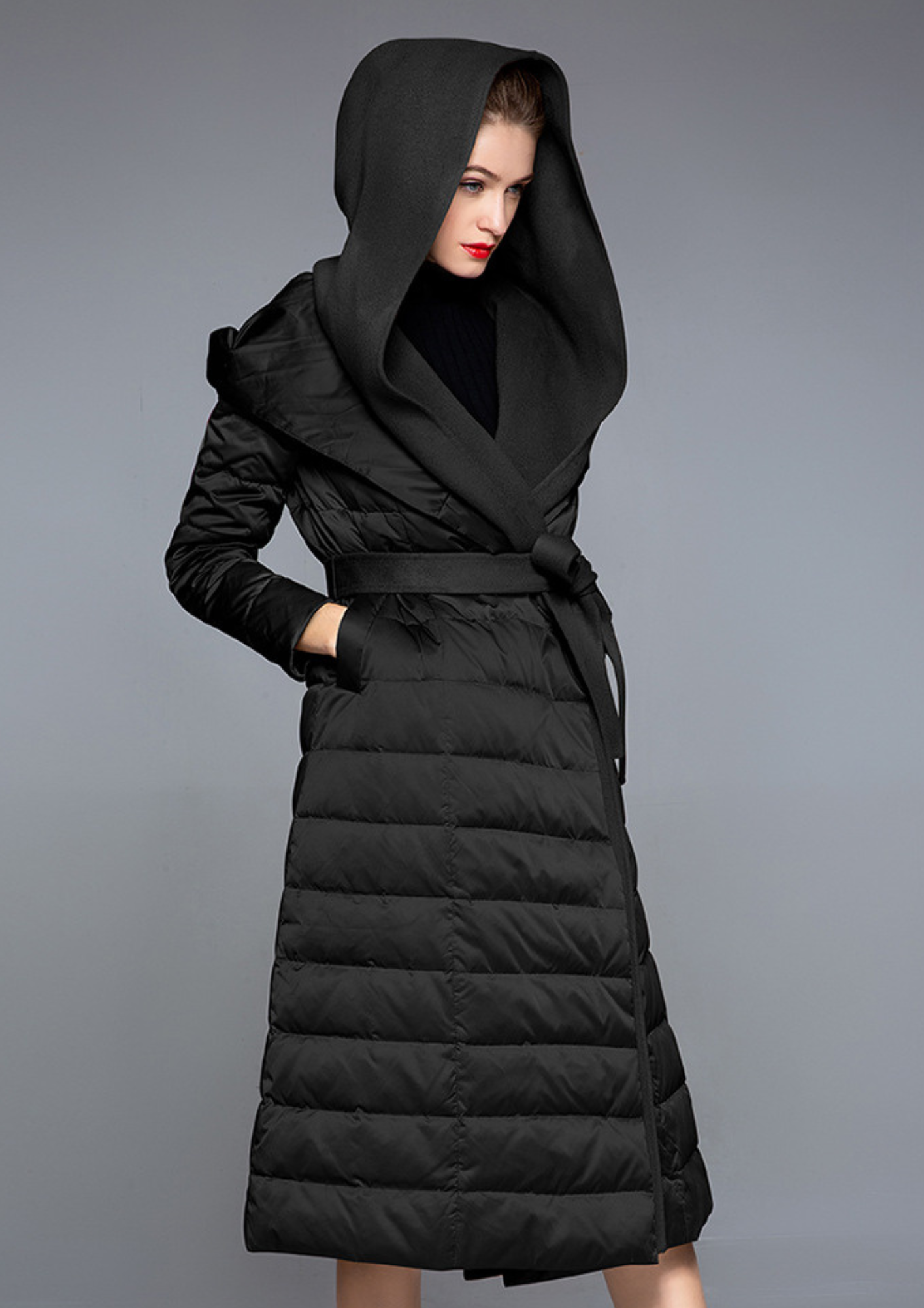Noire Élégance Wrap
