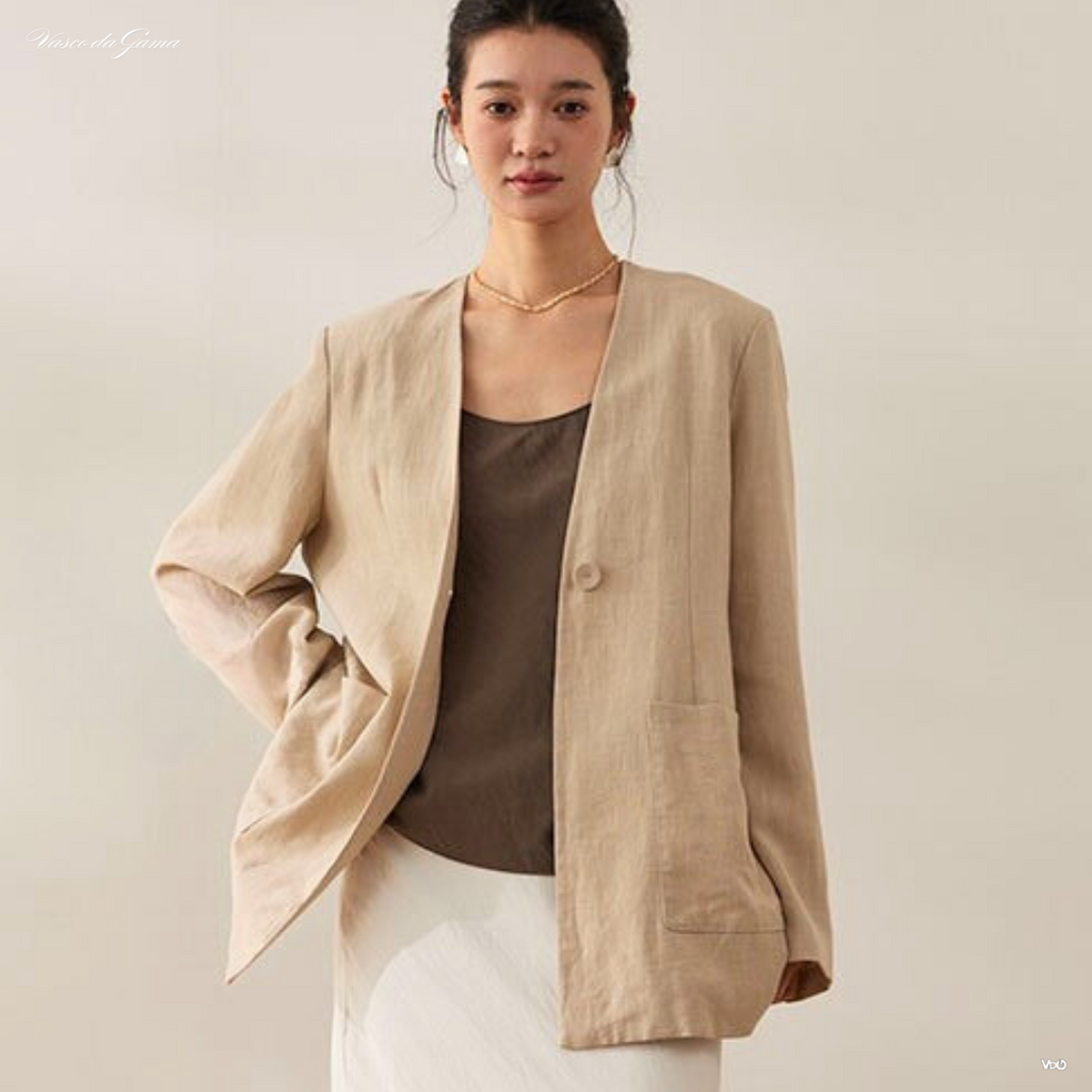 Solea Linen-Look Jacket