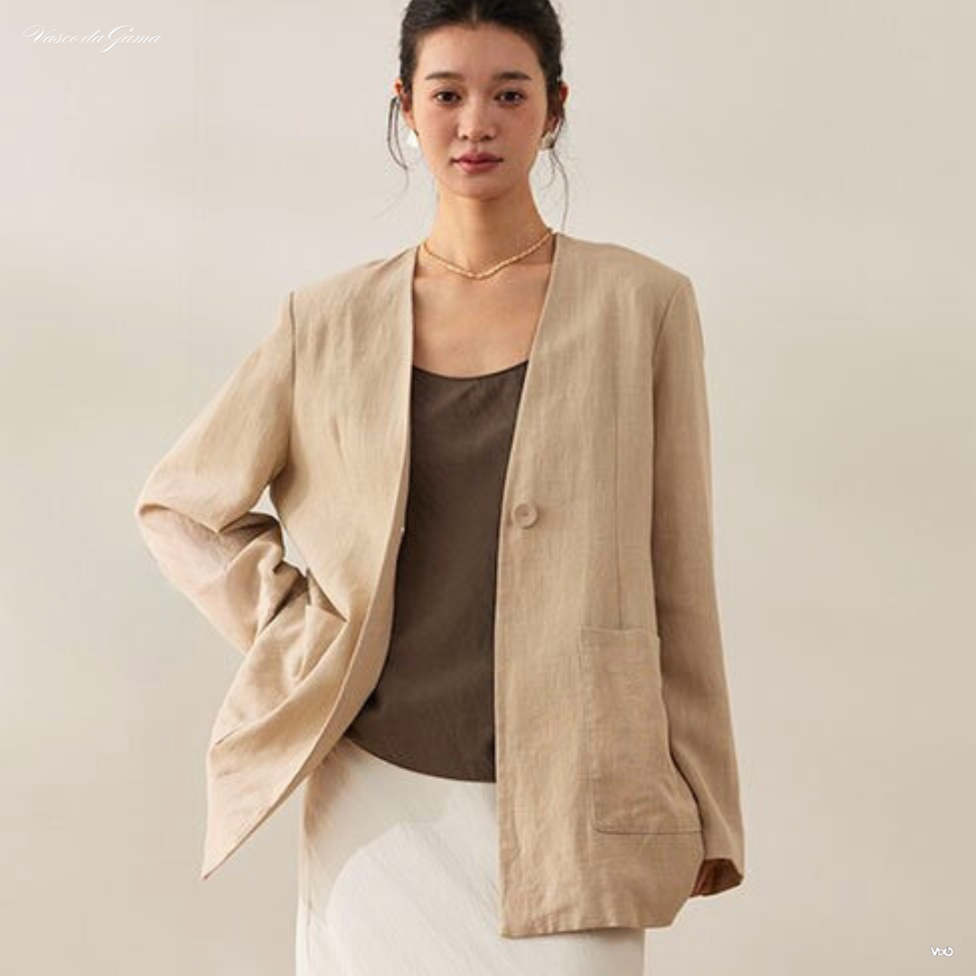 Solea Linen-Look Jacket