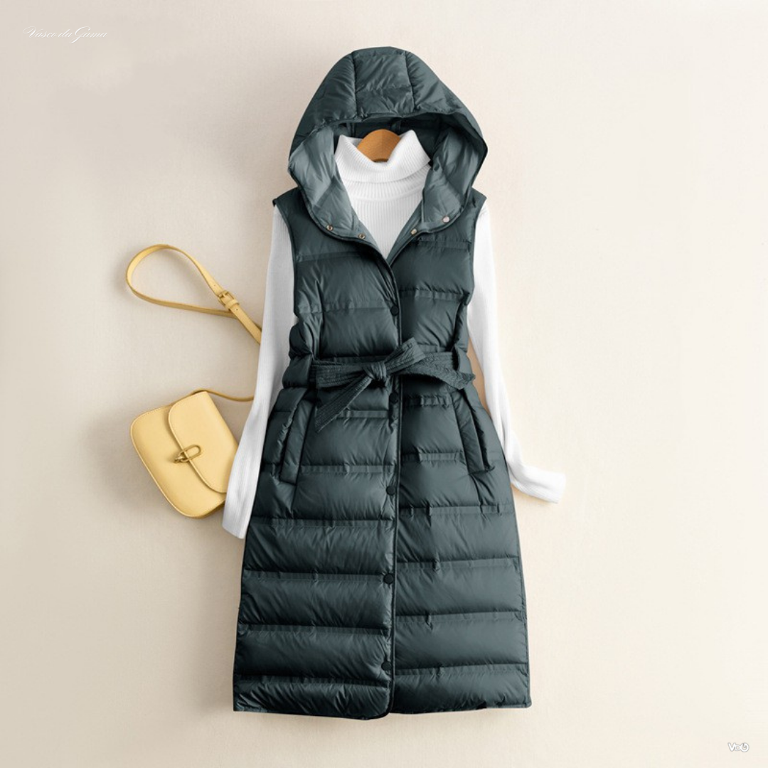 Contrast Core Long Vest