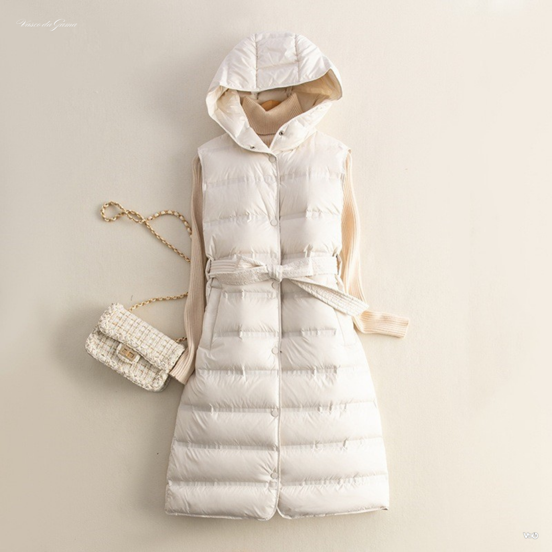 Contrast Core Long Vest