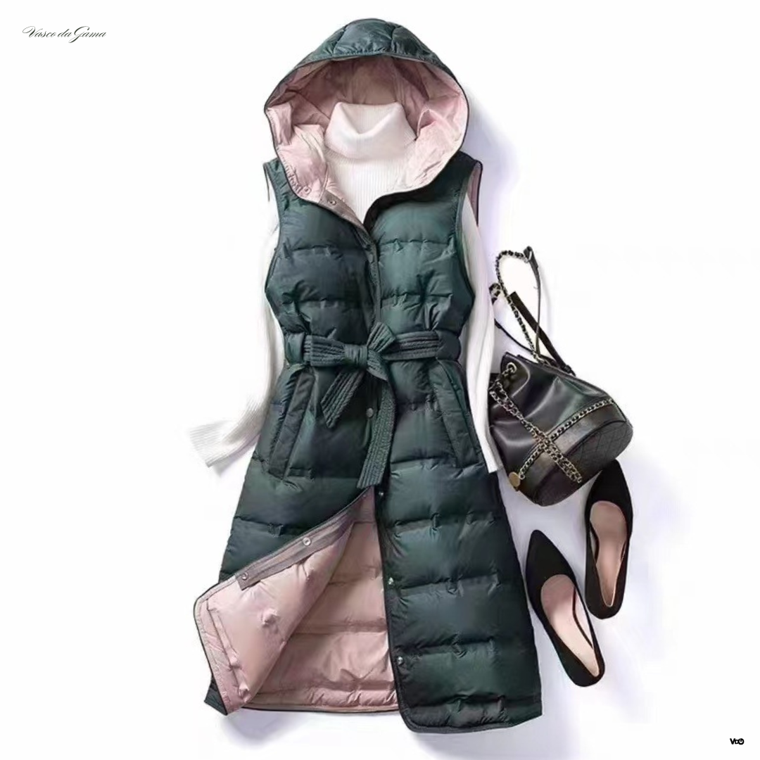 Contrast Core Long Vest