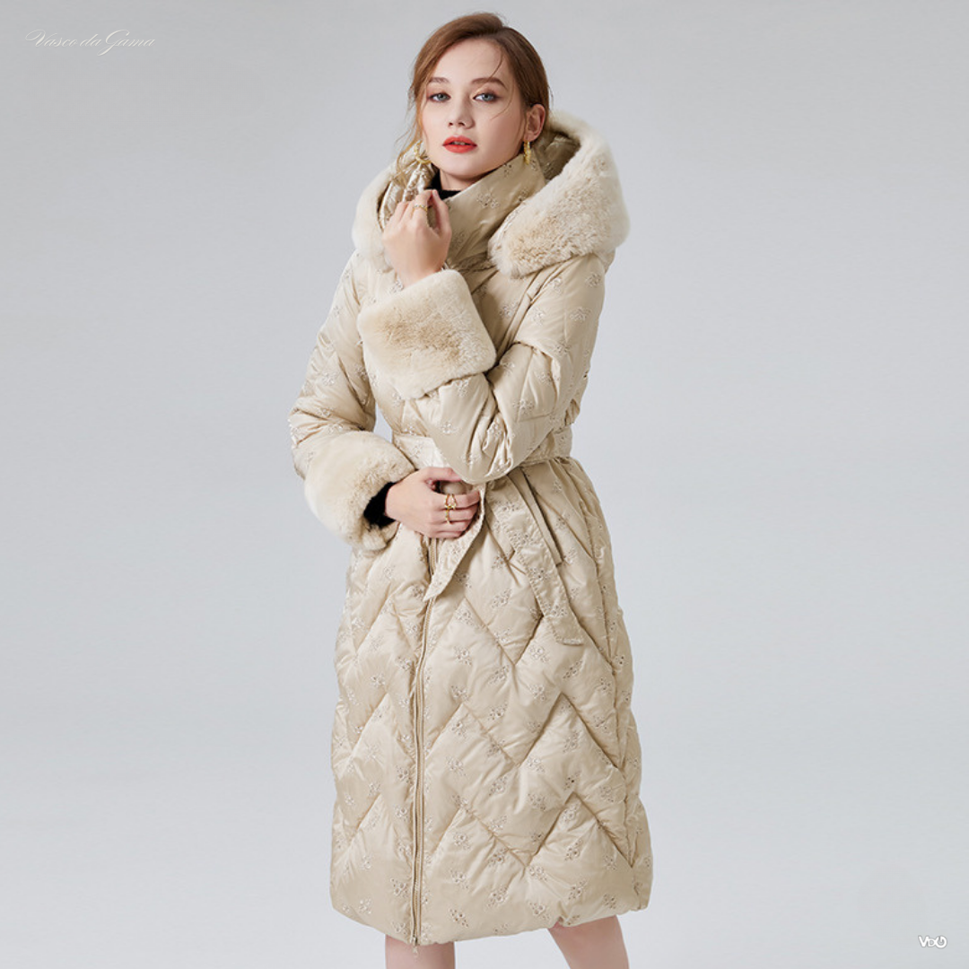 Luxe Haven Fur-Trimmed Jacket