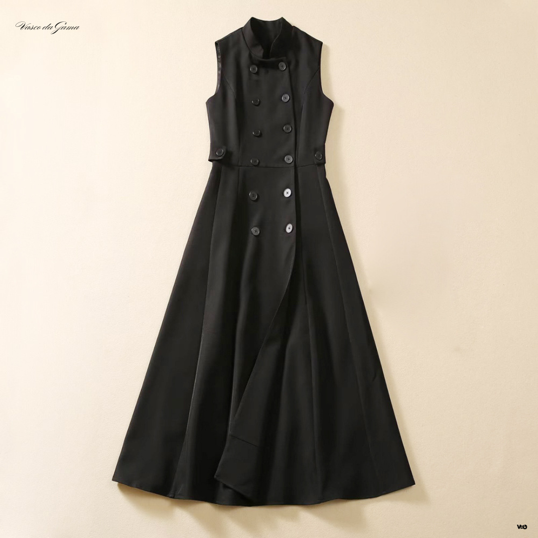Aurelia Buttoned Elegance