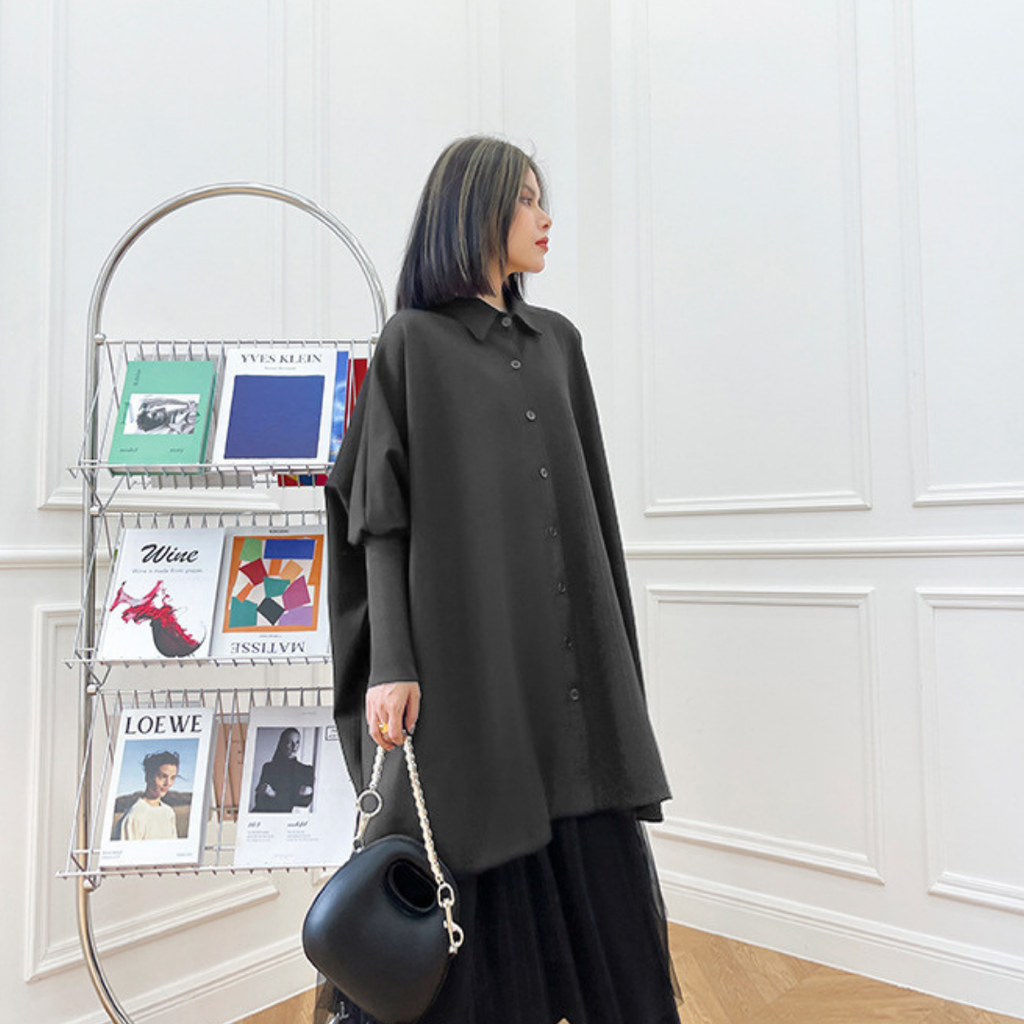 The Luxe Oversized Shirt-Coat