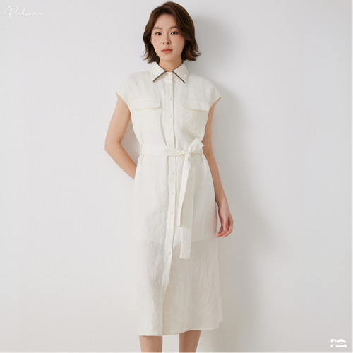 Aeris Linen Dress