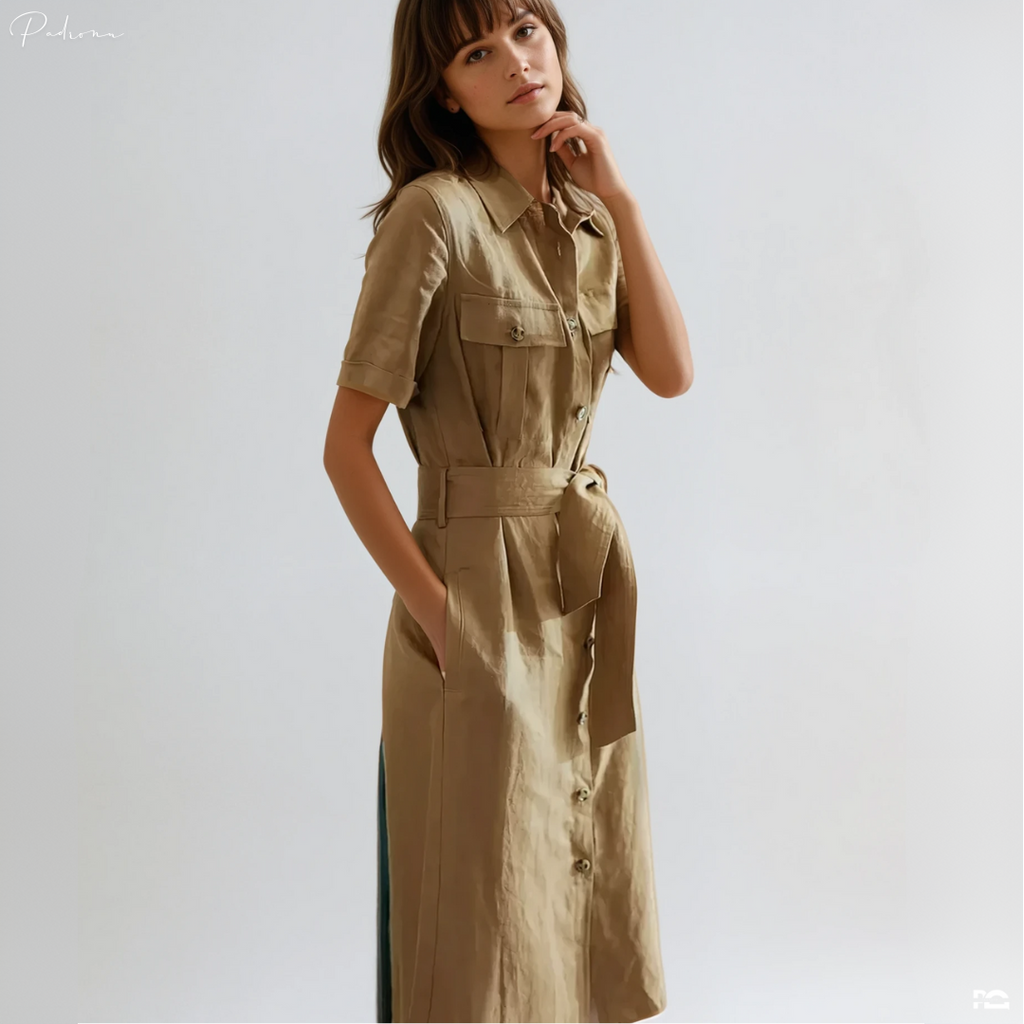 Cotton Breeze Shirt Dress