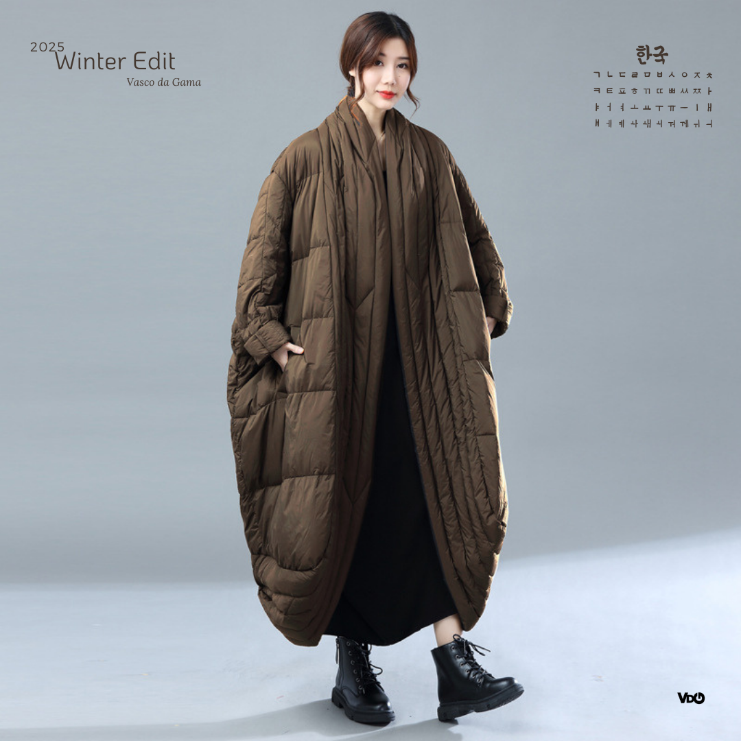Korean-Flow Maxi Coat