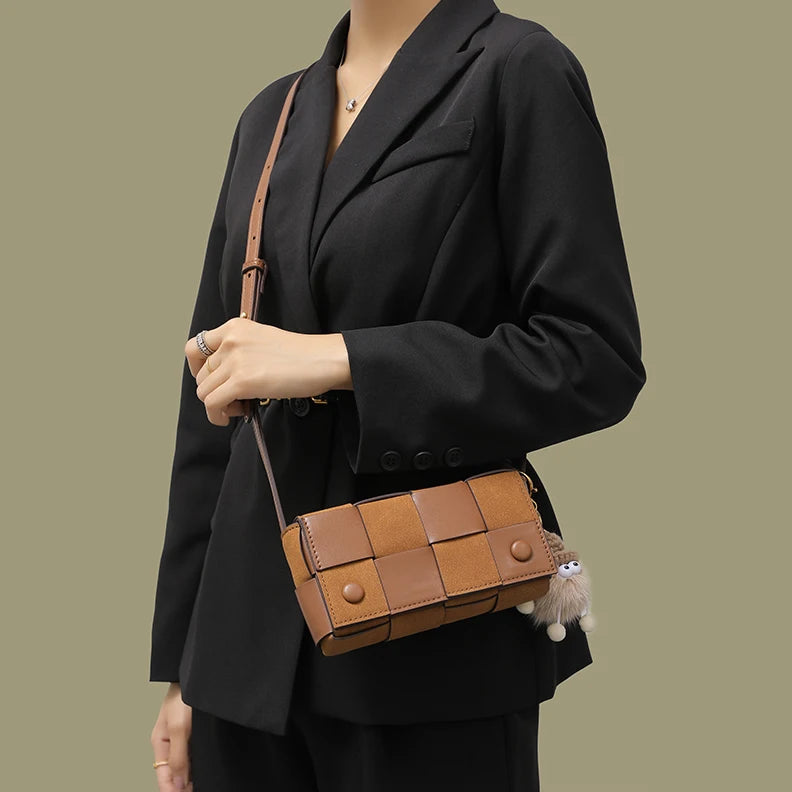 Velvet Shoulder Bag