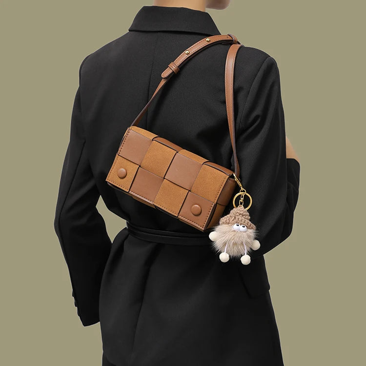 Velvet Shoulder Bag