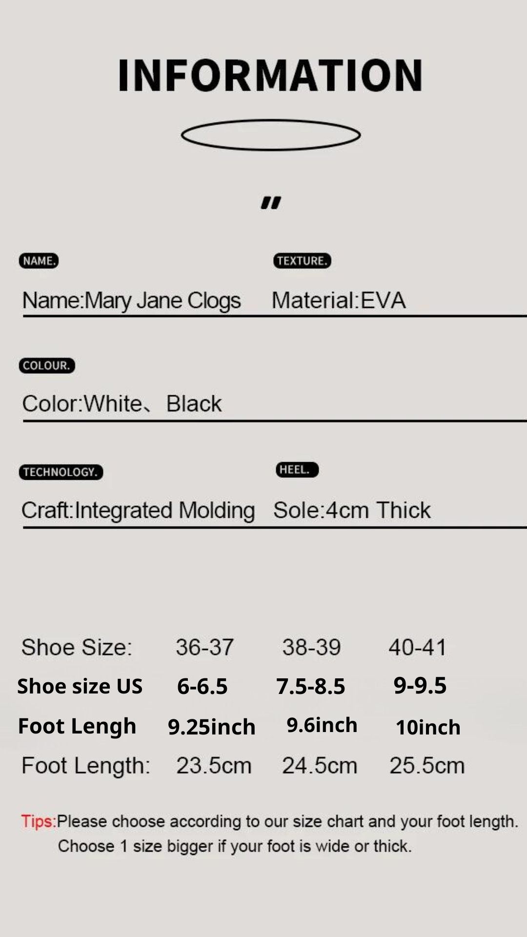 Mary Jane Clog