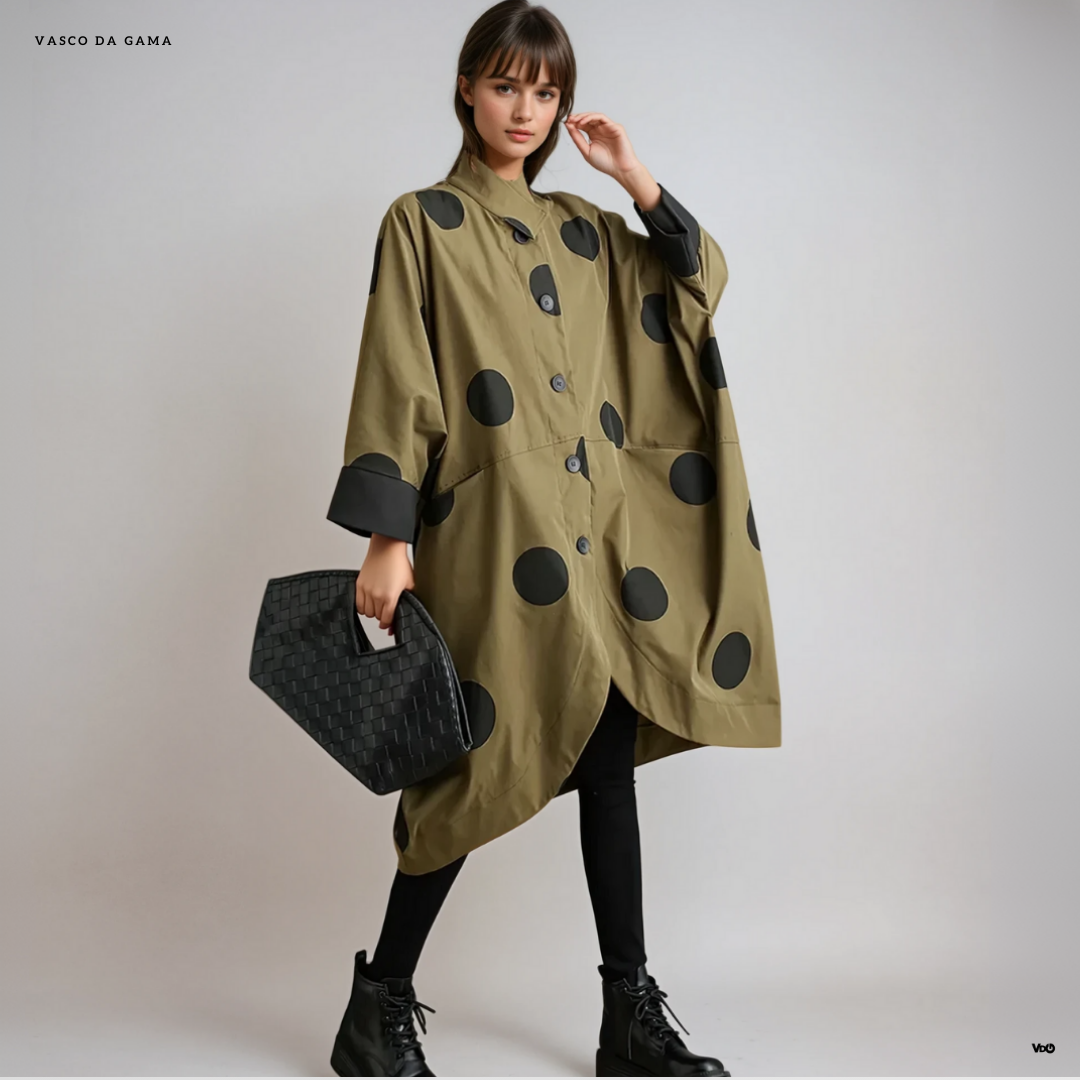 The Polka Breeze Coat