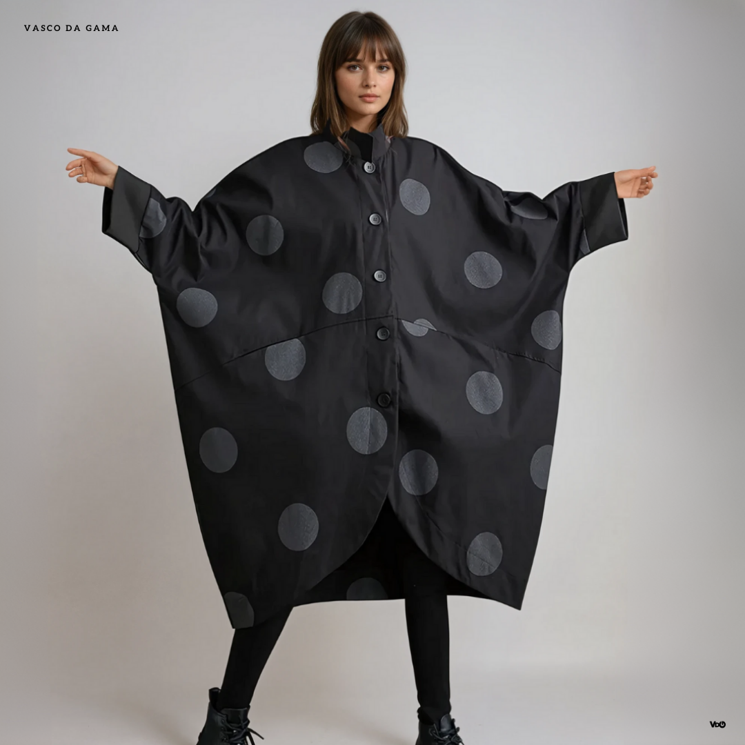 The Polka Breeze Coat
