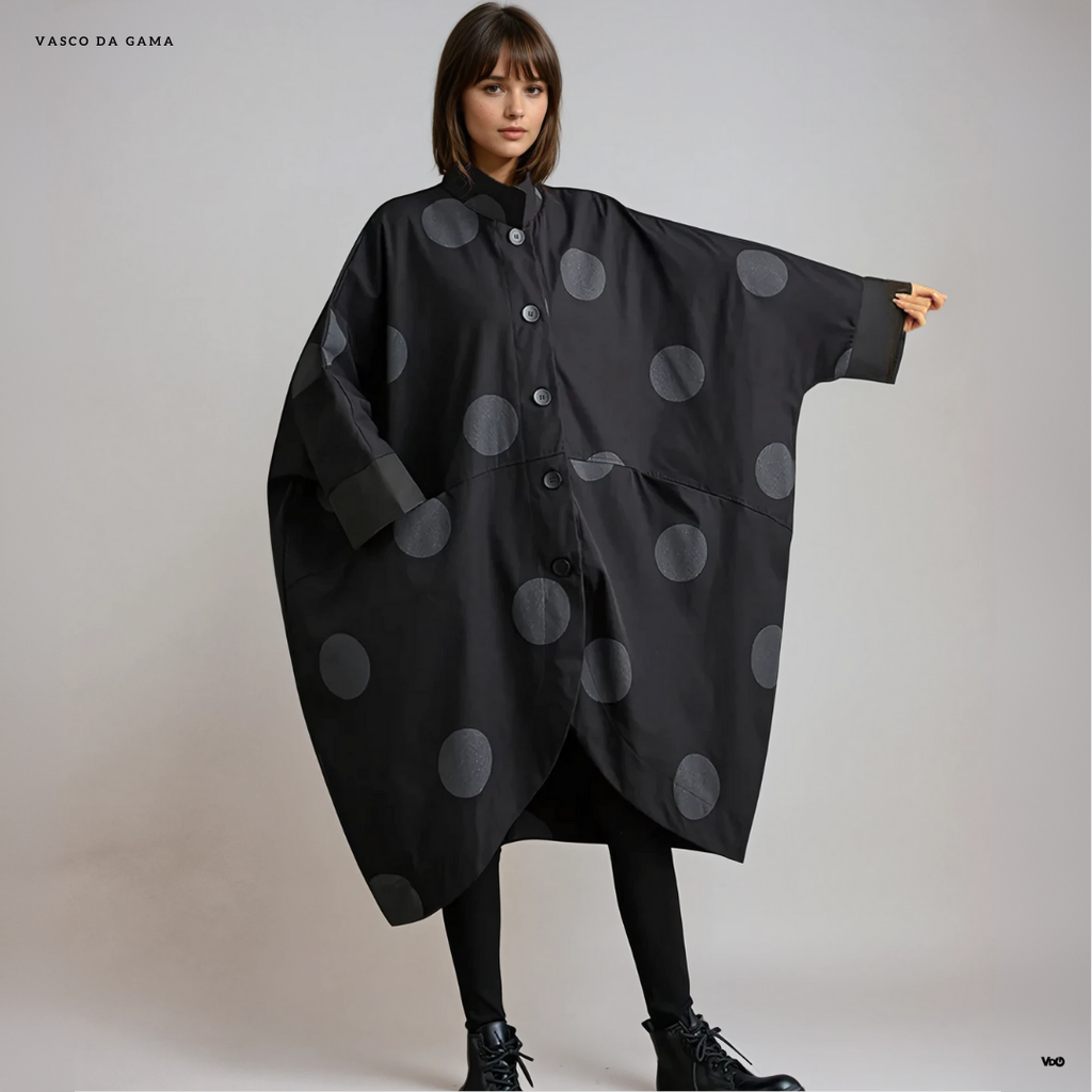 The Polka Breeze Coat