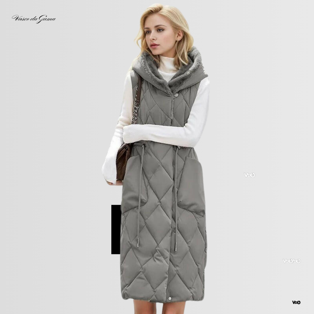 Velora Fur Trimmed Vest