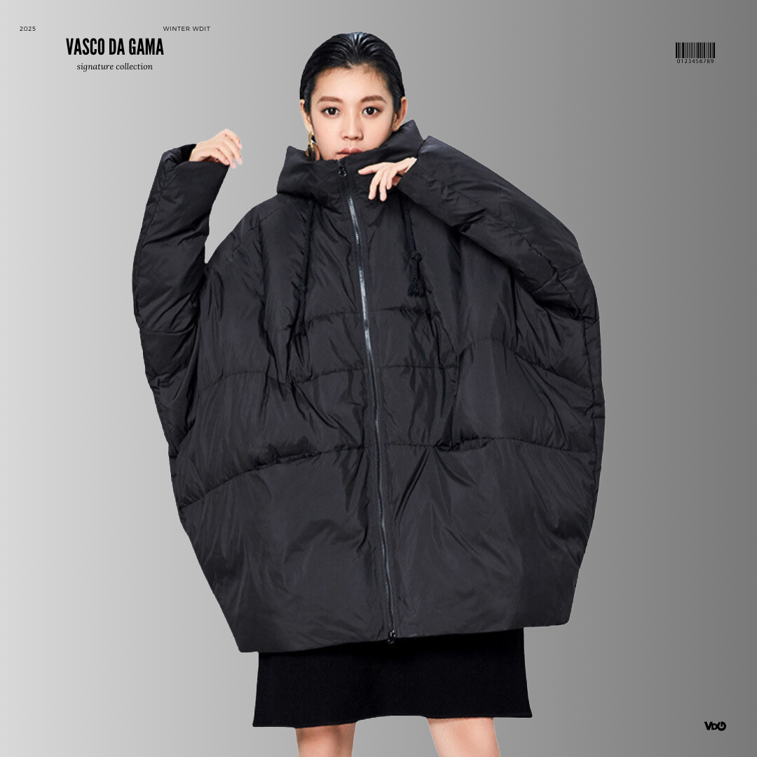 Aria Hooded Down Jacket