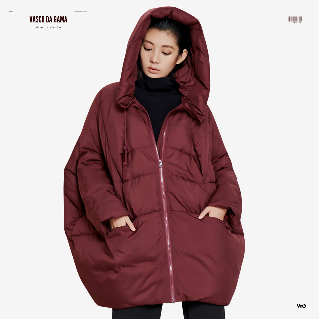 Aria Hooded Down Jacket