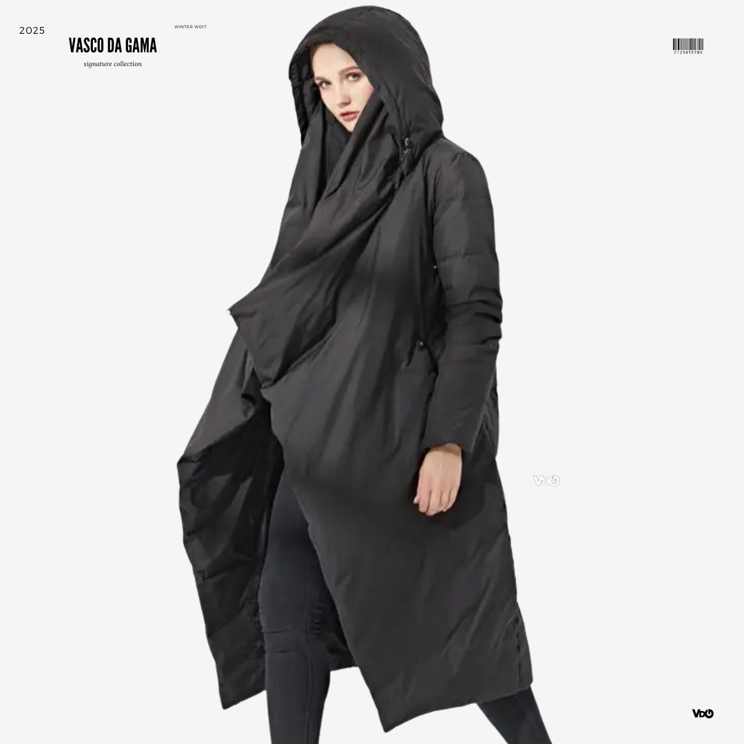 Avant-Garde Asymmetry Down Jacket