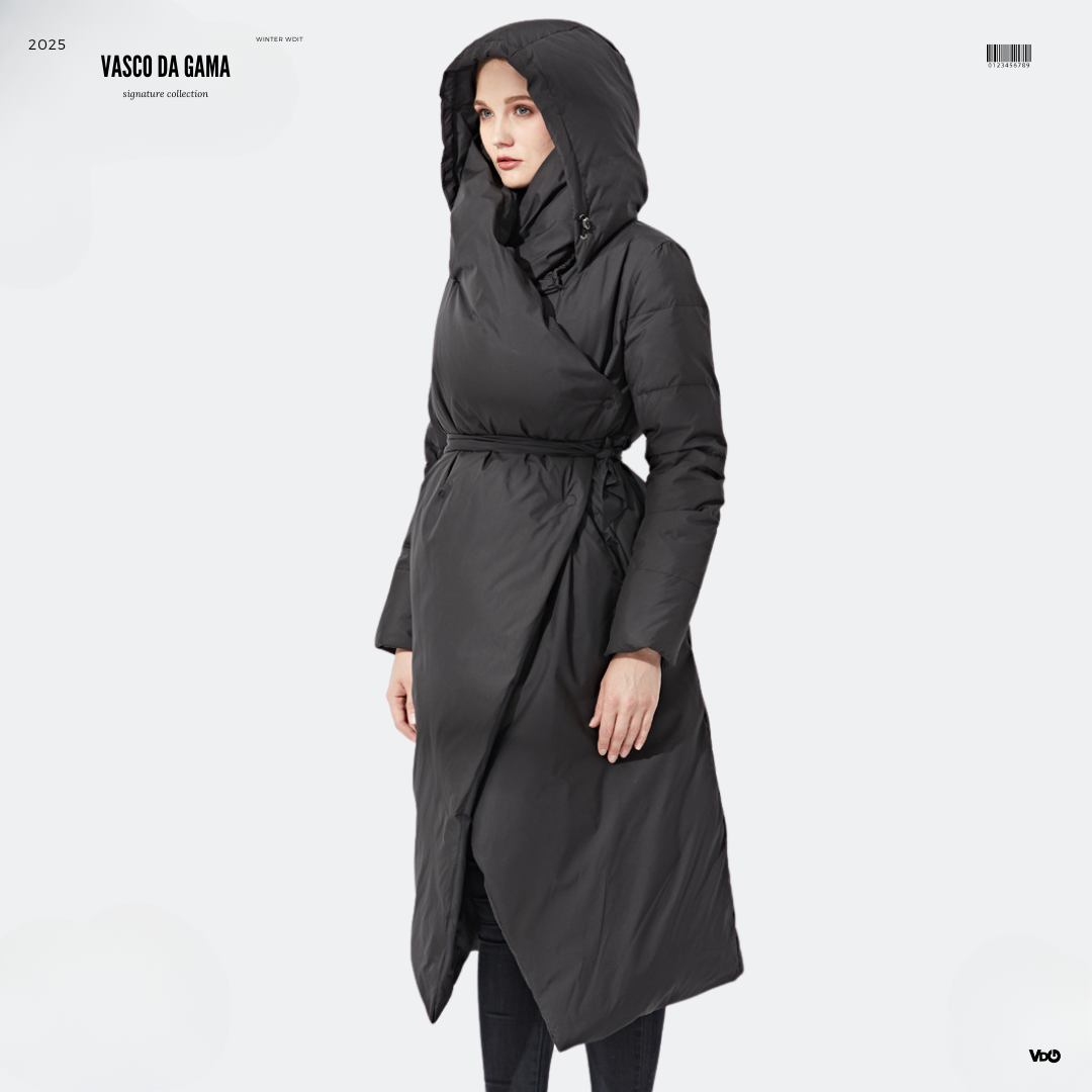 Avant-Garde Asymmetry Down Jacket