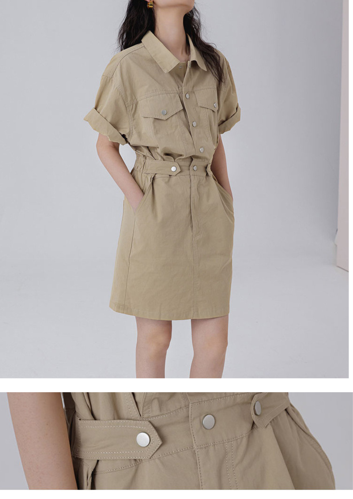 Mono Mood Shift Dress