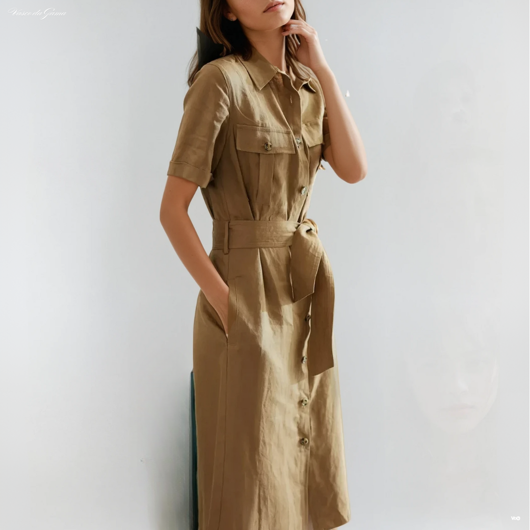 Cotton Breeze Shirt Dress