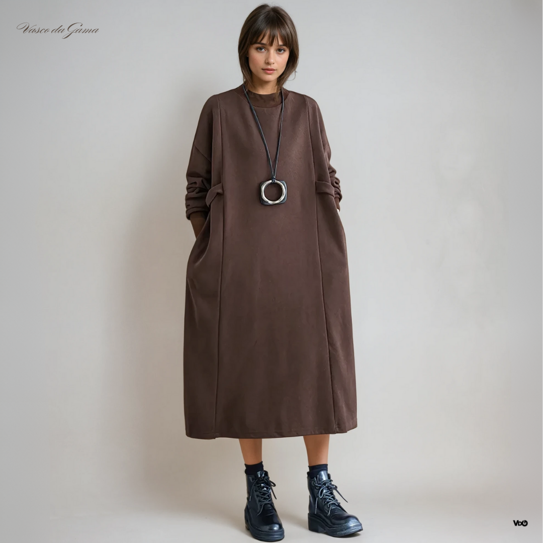 Arty Cotton Dress