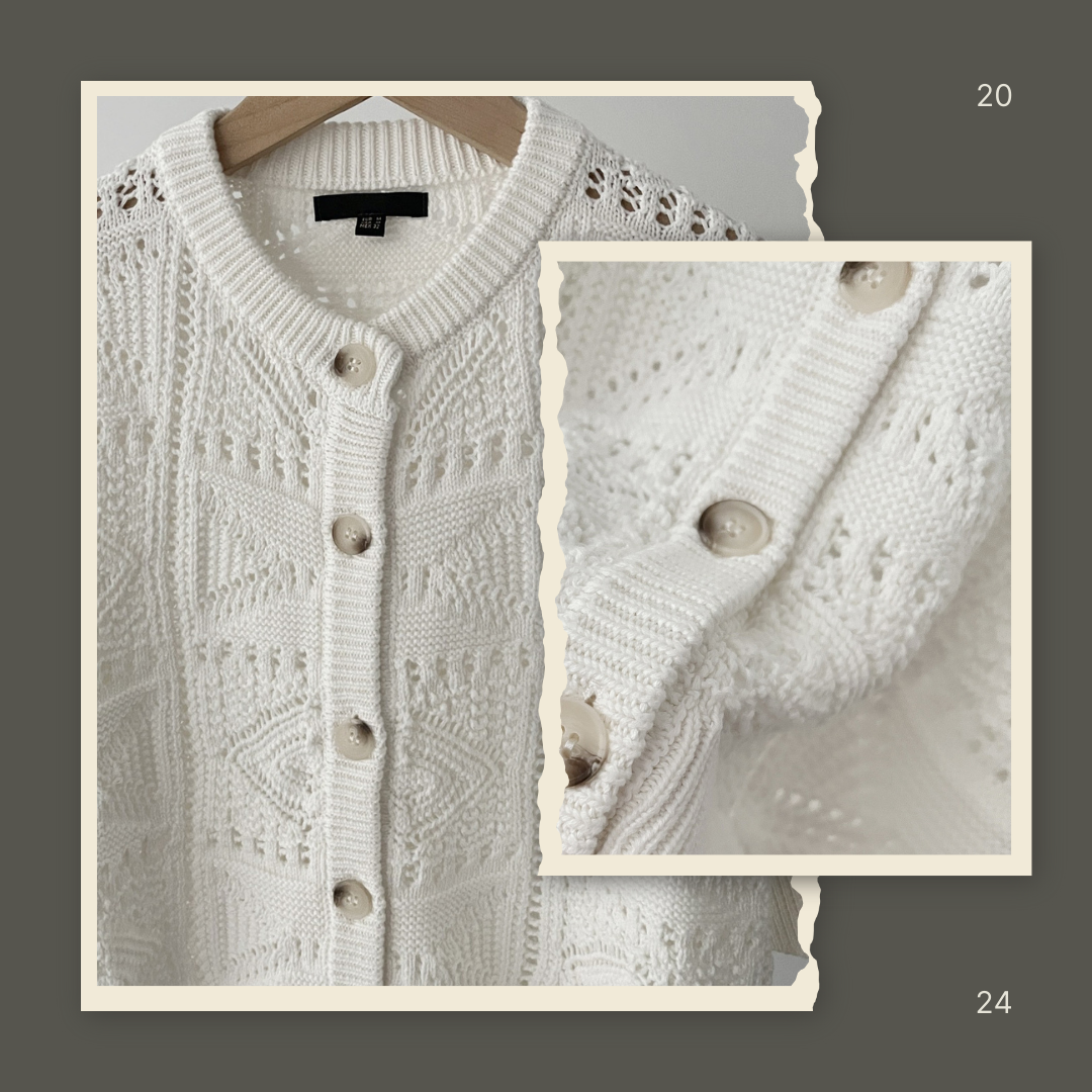 Élan Woven Cardigan