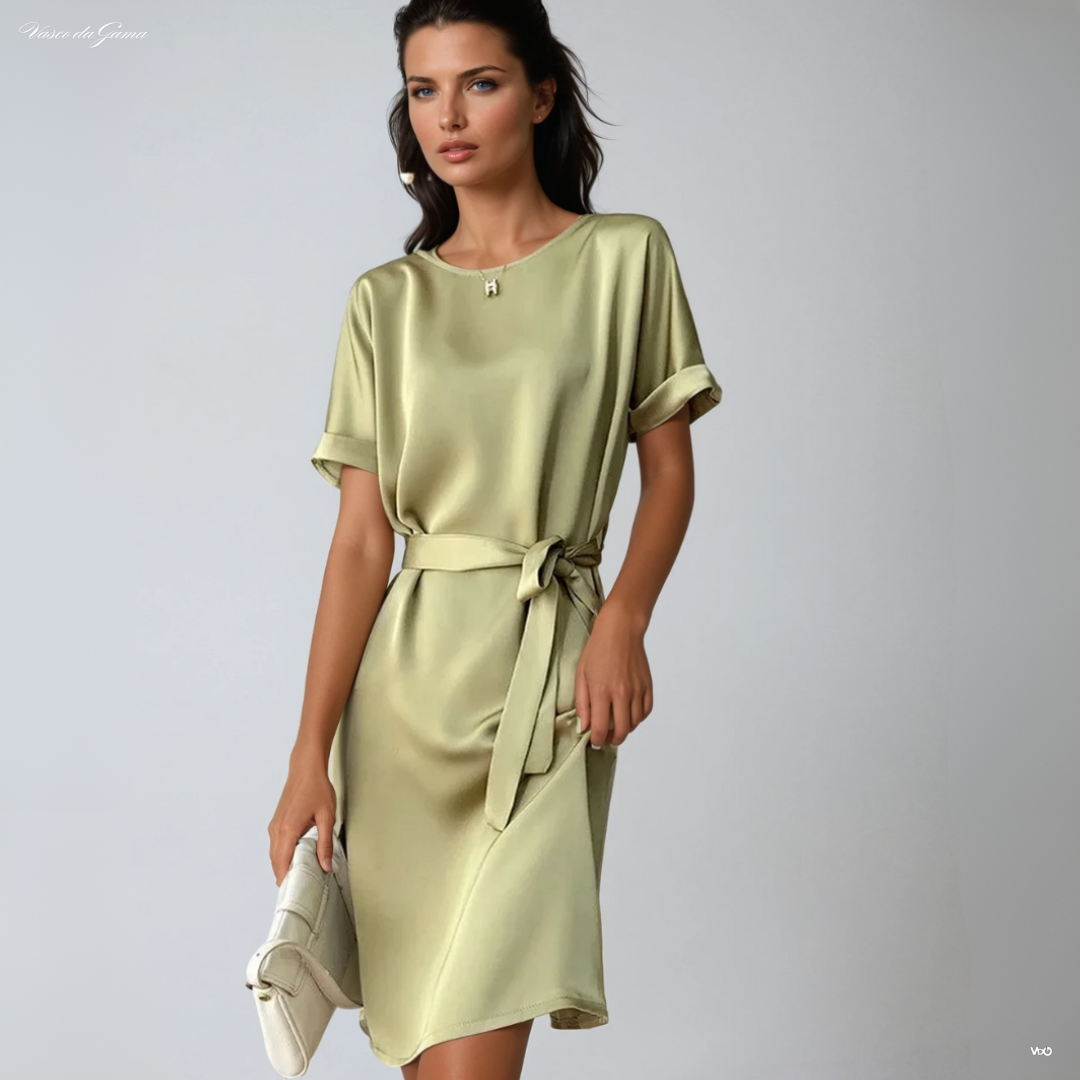 Silken Grace Dress